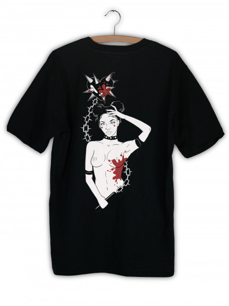 'Love Hurts' oversize tee for men and women by swiss streetwear brand bastonnade clothing.