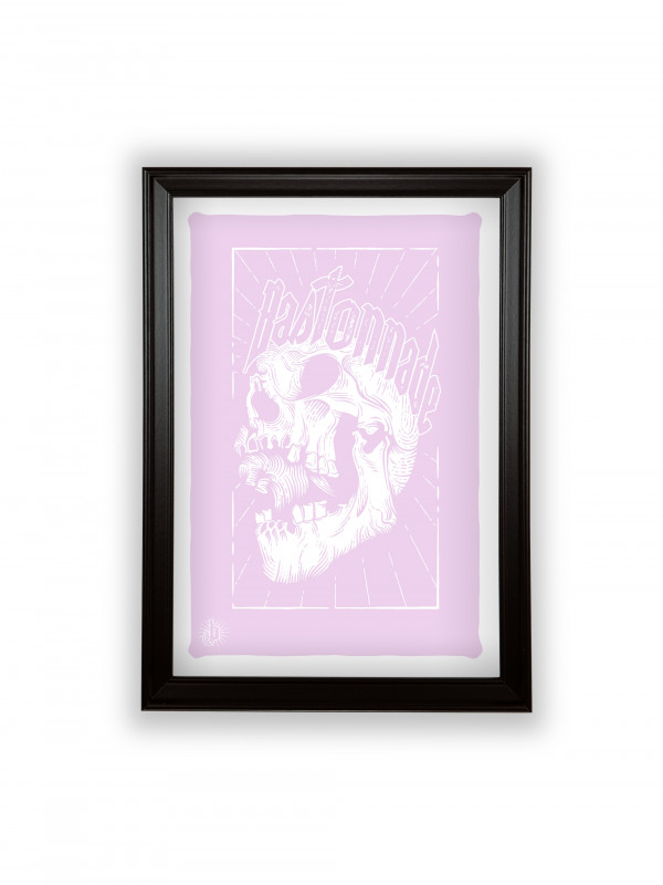 Art print of our own design 'Basto King' by swiss streetwear brand bastonnade clothing.