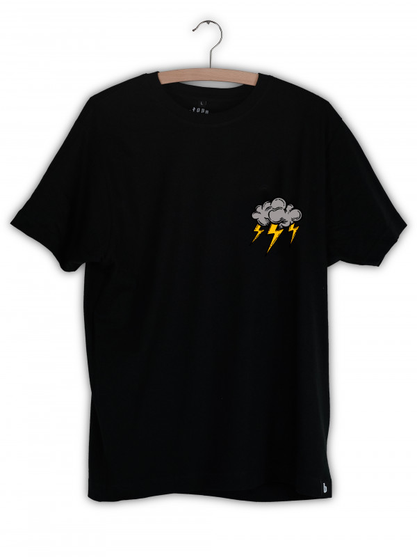Front print du t-shirt 'Hourglass' pour hommes et femmes de la marque suisse streetwear bastonnade clothing.